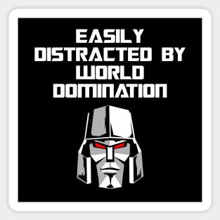 Transformers Megatron - Easily distracted by 2.0 Sticker